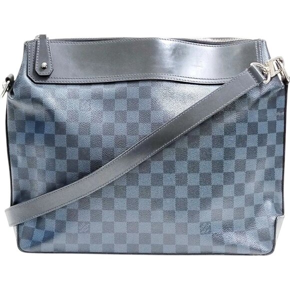 234435BX (X6) Louis Vuitton Crossbody Bag Navy Blue Damier Cobalt - Picture 1 of 9